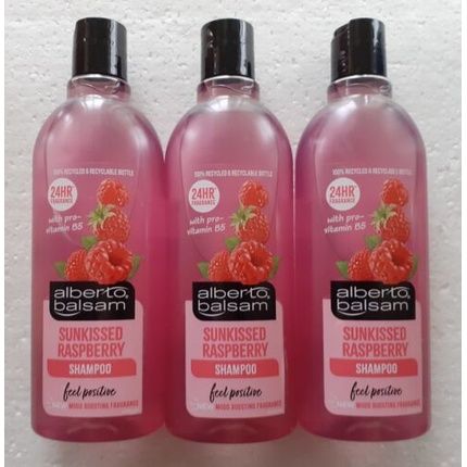 Alberto Balsam Sunkissed Raspberry Shampoo With Pro-Vitamin B5 300Ml
