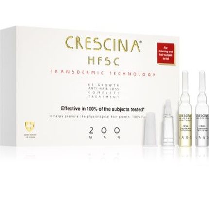 Crescina Transdermic 200 Re-Growth And Anti-Hair Loss - 4 Ml