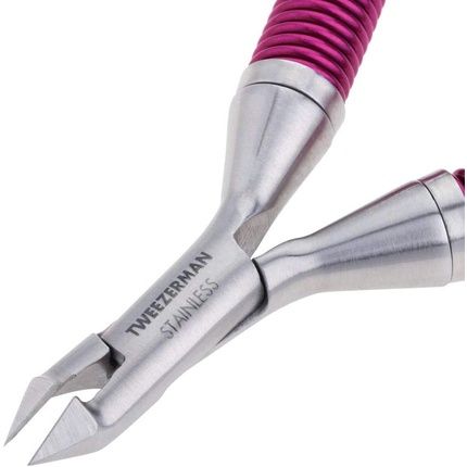 Tweezerman Grip And Snip Spiral Spring Cuticle Nipper