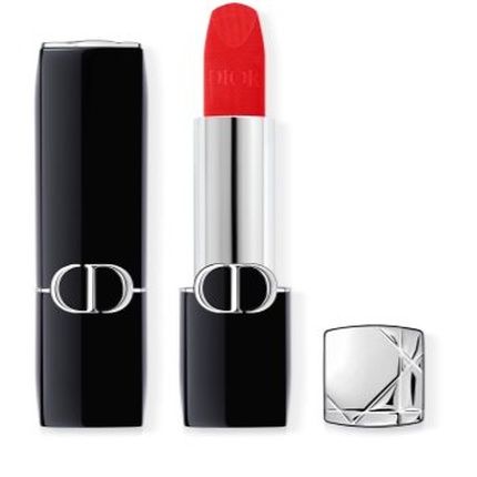 Christian Dior Rouge Dior Velvet Lipstick - Comfort And Long Lasting - Floral Hydrating Treatment 4 Grams