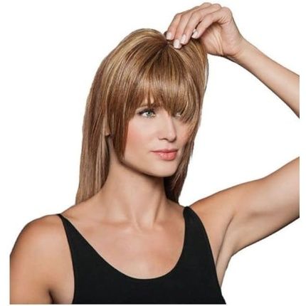 Hairdo Fake Bangs Medium Brown Auburn Chocolate - Image 3