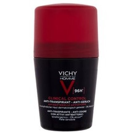 Vichy Homme Clinical Control 96H Antiperspirant 2 X 50 Ml
