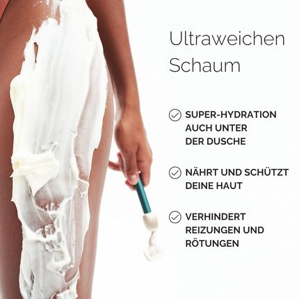 Fler Foamtastic Hair Removal Foam And Gel Enriched With Coconut Oil And Shea Butter Paraben-Free 200Ml Coconut - Image 3