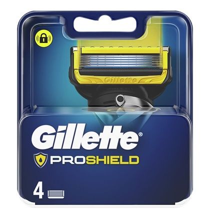 Gillette Fusion Proshield Charger With 4 Replacement Blades