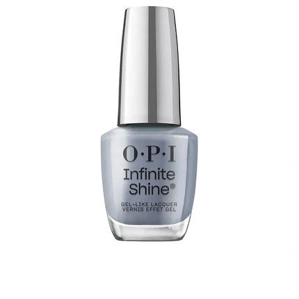 Opi Infinite Shine Long-Wear Dark Creme Finish Opaque Blue Nail Polish Pure Jean-Ius 0.5 Fl Oz