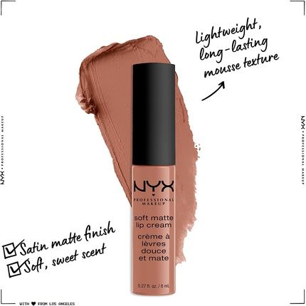 Nyx Soft Matte Lip Cream Abu Dhabe 09 8Ml