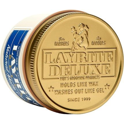 Layrite Natural Matte Cream 120G Medium Hold Water Soluble Matte Finish Mild Cream Soda - Image 3