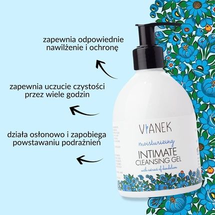 Vianek Moisturizing Intimate Cleansing Gel 300Ml