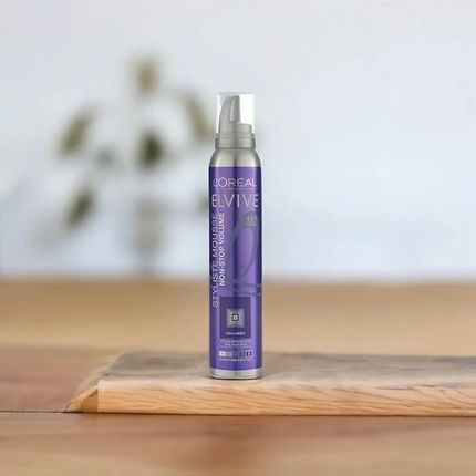 L'Oreal Elvive Styliste Volume Flat Hair Mousse 200Ml