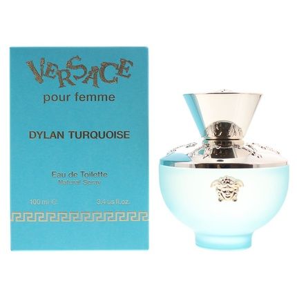 Versace Dylan Turquoise Eau De Toilette Spray 100Ml For Women