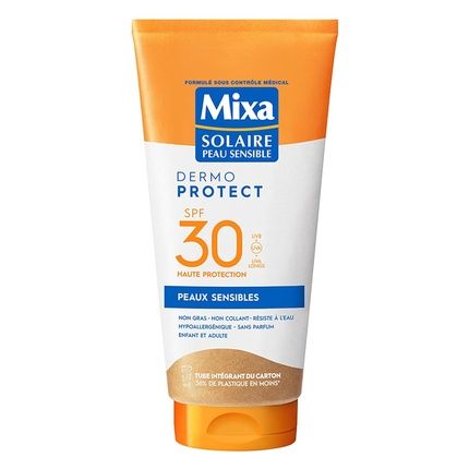Mixa Sun Milk For Sensitive Skin With High Protection Spf 30 Uva