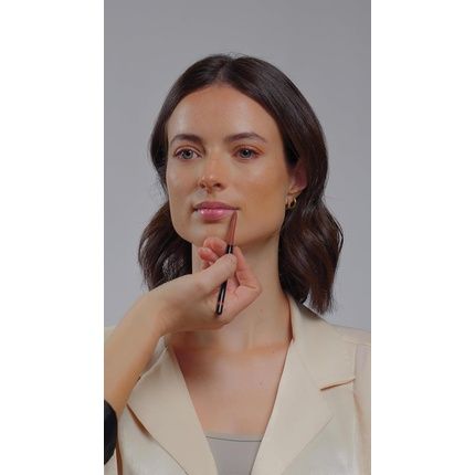 Alcina Natural Brown Lip Liner - Sharpenable Long-Lasting Color With Strong Coverage