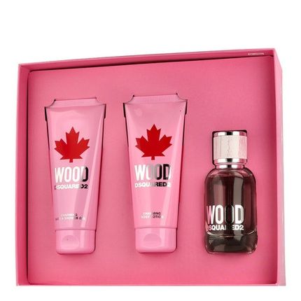 Dsquared2 Wood Pour Femme Body Lotion & Shower Gel Set 50Ml & 100Ml