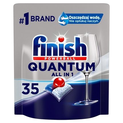Finish Quantum Max Power Dishwasher Capsules 35-Count