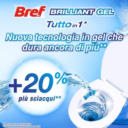 Bref Wc Active Shiny Gel