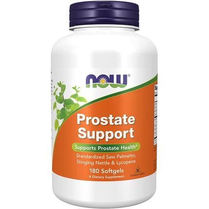 Now Foods Prostate Support With Saw Palmetto 180 Capsules