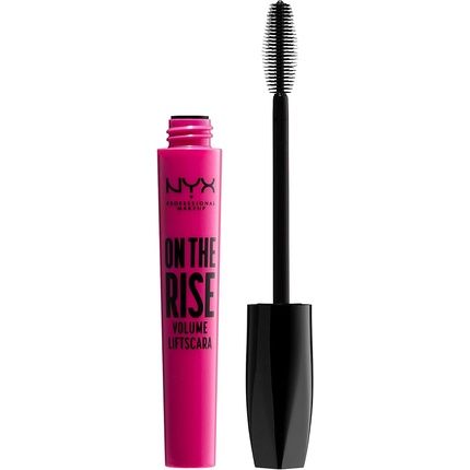 Nyx Professional Makeup On The Rise Volume Liftscara Instant Lifting And Volumizing Mascara 10Ml Extreme Black