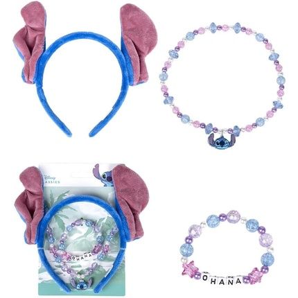 Artesania Cerda 3 Piece Jewelry Set Stitch (Bracelet, Necklace, And Headband) 12.5 X 19.0 X 1.0 Cm