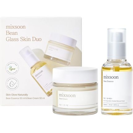 Mixsoon Bean Glass Skin Duo Korean Glass Skin Duo For Hydrated Smooth Skin