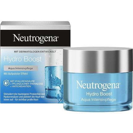 Neutrogena Hydro Boost Face Cream Revitalizing Booster With Hyaluronic And Antioxidants 50Ml