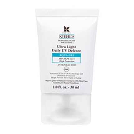 Kiehl'S Ultra Light Daily Uv Defense Aqua Gel Spf 50 Lightweight Protective Gel For Daily Use