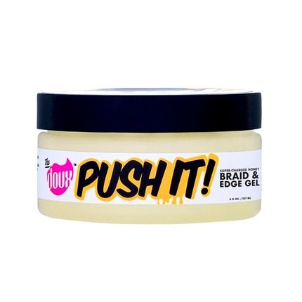 The Doux Push It! Braid & Edge Gel 8.0 Fl Oz