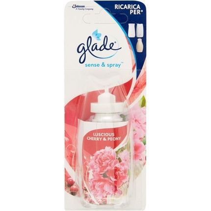 Glade Sense & Spray Luscious Cherry & Peony Refill, 18 Ml