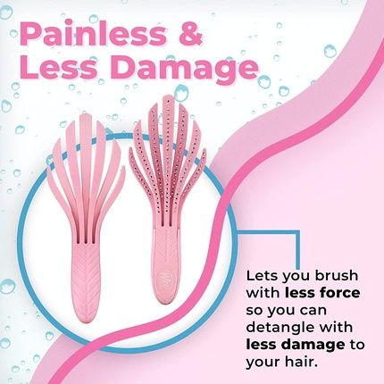 Wetbrush Go Green Curl Detangler Hairbrush With Soft Intelliflex Bristles For All Curl Types