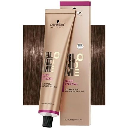 Schwarzkopf Blondme Color Deepton Deep Chestnut 60Ml - Toning