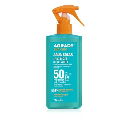 Agrado Invisible Sun Water Spf 50 Instant Absorption Waterproof 200Ml