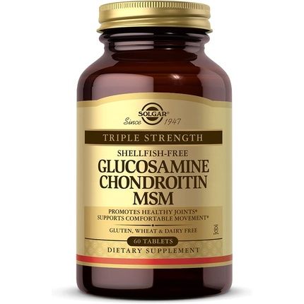 Solgar Extra Strength Glucosamine Chondroitin Msm Tablets 60 Tablets