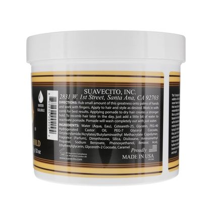 Suavecito Pomade Firme Strong Hold Hair Pomade For Men 32 Ounce