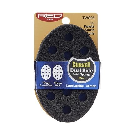 Red By Kiss Dual Sided Twist Sponge Mini Curved Hair Brush