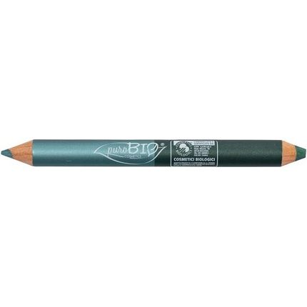 Purobio Duo Night Eye And Eyeshadow Pencil Petrol Green/Emerald Green