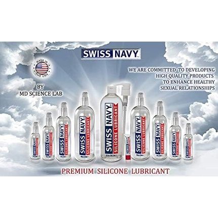 Swiss Navy Premium Silicone-Based Lubricant 473Ml Unscented - Image 3