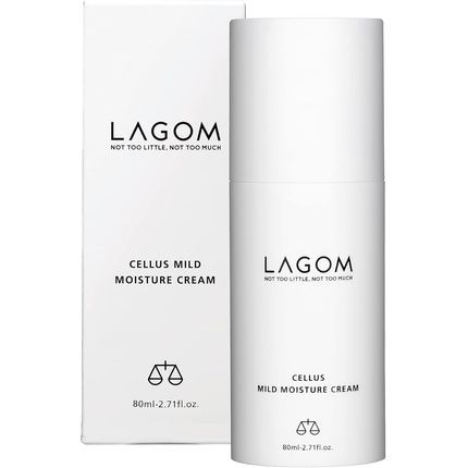 Lagom Cellus Mild Moisture Cream 75Ml With Dermaflux And Green Tea