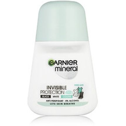Garnier 48H Mineral Invisible Rollon 50 Ml Antiperspirant