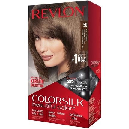 Revlon Colorsilk Natural Hair Color 5A Light Ash Brown