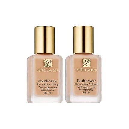 Este Lauder Double Wear Stay In Place Foundation Duo 2 X 30Ml 1W2 Sand