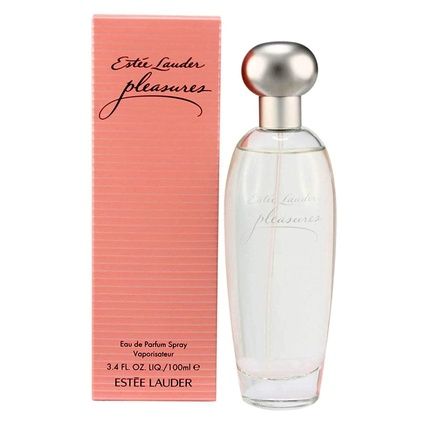 Estee Lauder Pleasures Eau De Parfum Spray 3.4Oz 100Ml For Women