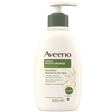 Aveeno Daily Moisturizing Lotion 24 Hour Moisture For Normal To Dry Skin 500Ml