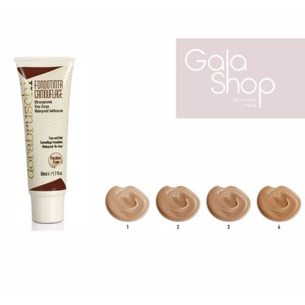 Dorabruschi Foundation Camouflage Very Opaque Face And Body Waterproof 50Ml - Image 3