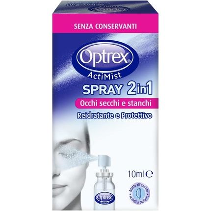 Optrex Actimist 2 In 1 Spray For Dry And Tired Eyes 10Ml