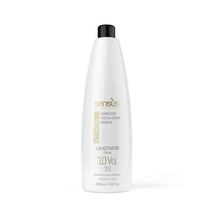 Stabilized Cream Peroxide Lux Activator By Sens.Us Special Stabilized Oxidizing Cream Enriched With Innovative Active Ingredients 1000Ml 10 Vol 3%