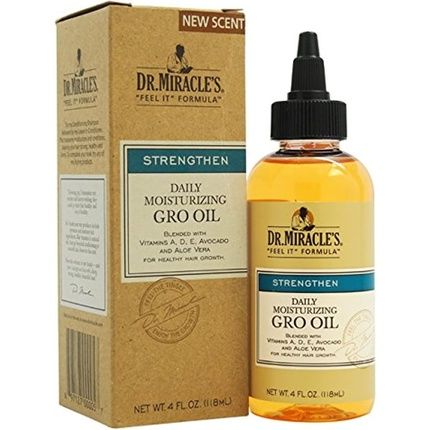 Dr. Miracles Daily Moisturizing Gro Oil 118Ml 4 Fl Oz