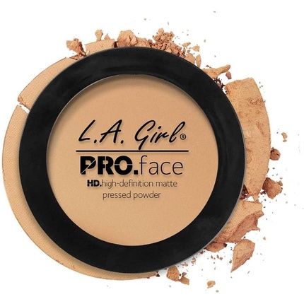 La Girl Pro Face High Definition Matte Powder 08 Soft Honey