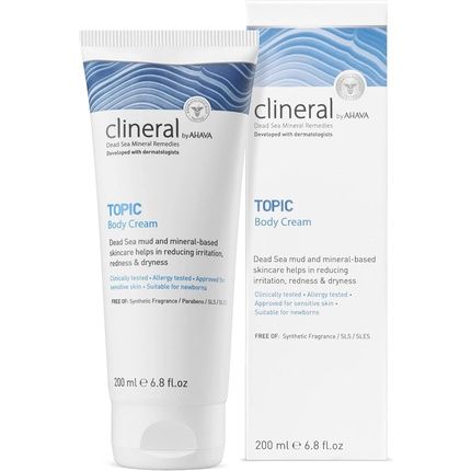 Clineral By Ahava Topic Body Cream 200Ml