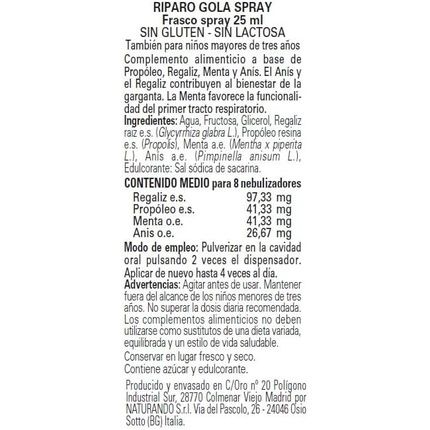 Throat Health Spray 25Ml