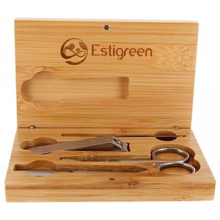 Estigreen Manicure Set Bamboo