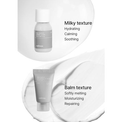 Celimax Dual Barrier Trial Kit Travel Size Gift Set With Creamy Toner & Skin - Image 3
